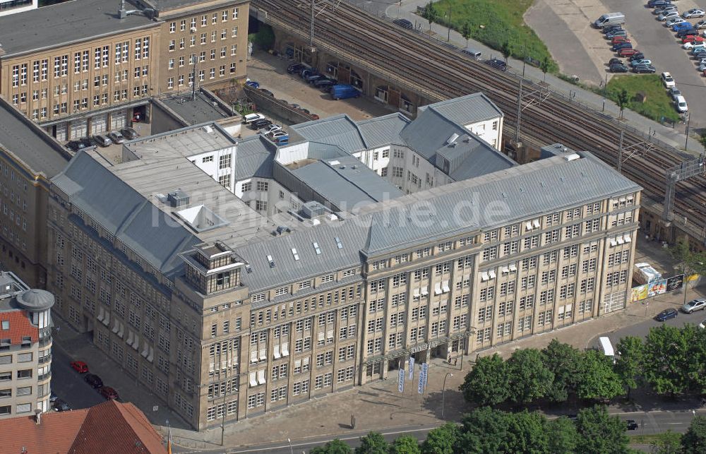 Berlin aus der Vogelperspektive: Schicklerhaus Berlin-Mitte