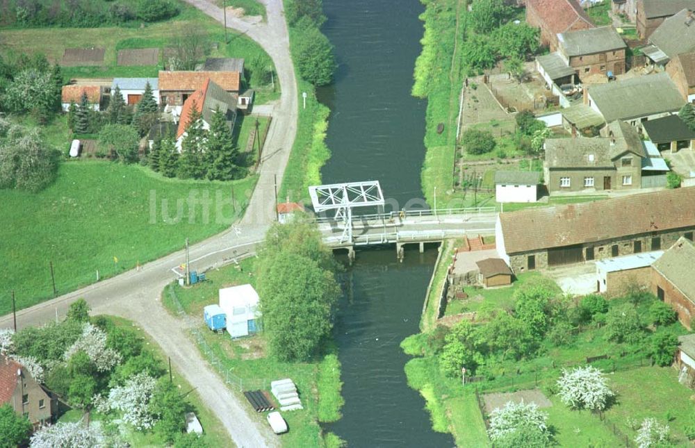 Luftbild Niederfinow / Brandenburg - Schiffshebewerk Niederfinow.