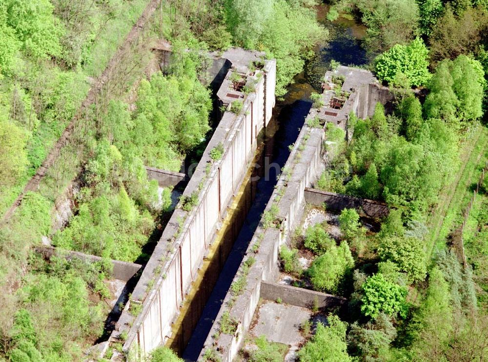 Luftbild Finow / Brandenburg - Schiffshebewerk Niederfinow.