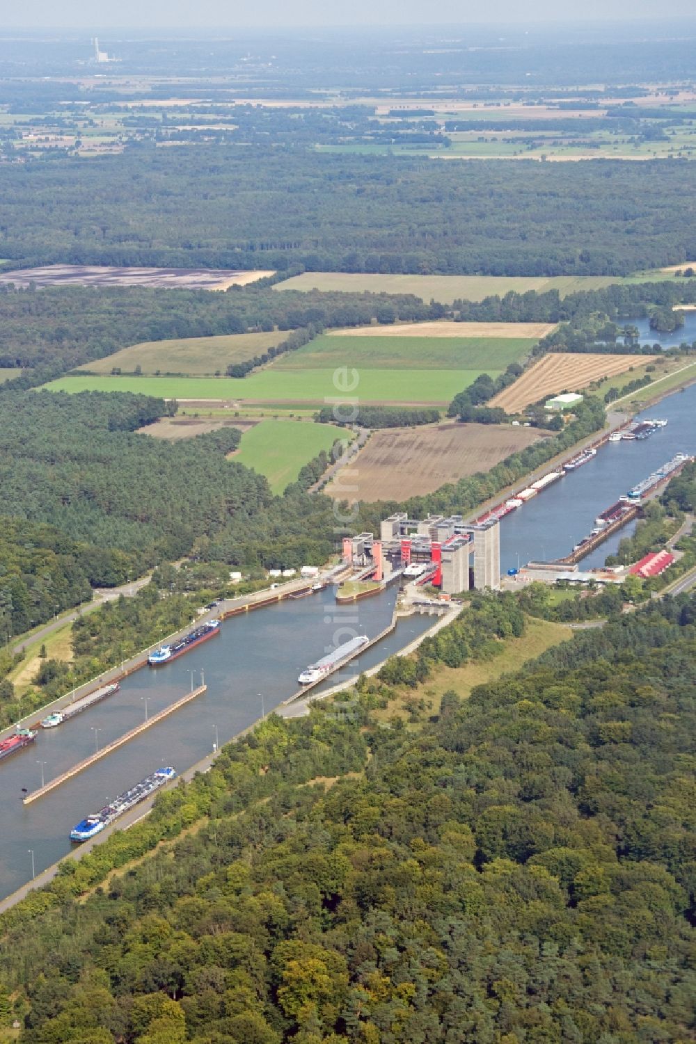 Luftbild Scharnebeck - Schiffshebewerk in Scharnebeck im Bundesland Niedersachsen