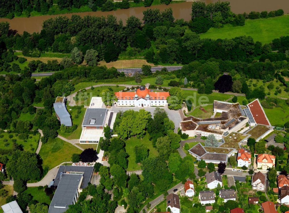 Marbach am Neckar aus der Vogelperspektive: Schiller-Nationalmuseum in Marbach am Neckar im Bundesland Baden-Württemberg