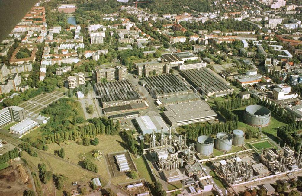 Berlin von oben - Schindler-Aufzugswerke in Tempelhof