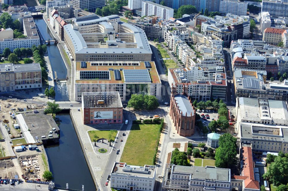 Luftbild Berlin Mitte - Schinkelplatz in Berlin-Mitte