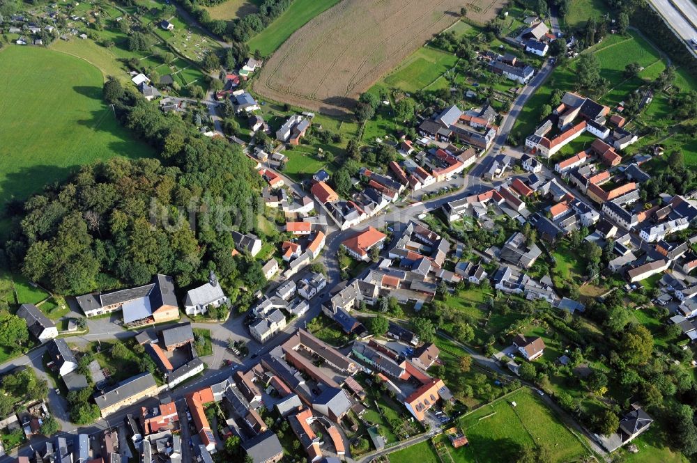 Luftaufnahme Schleiz - Schleiz im Bundesland Thüringen