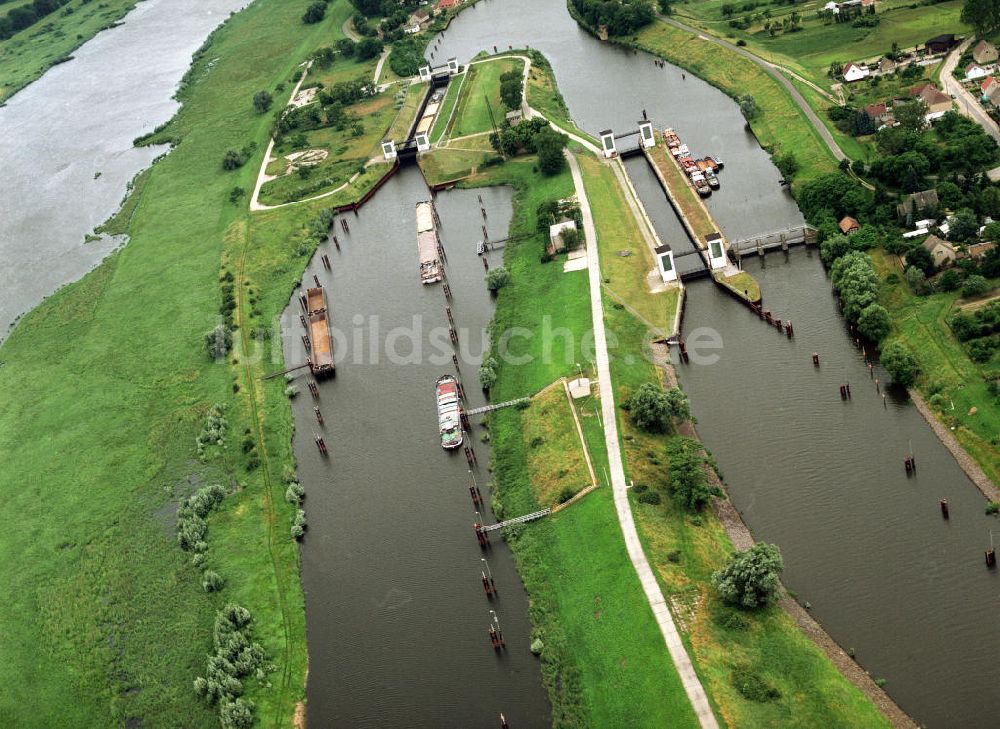 Bad Freienwalde aus der Vogelperspektive: Schleuse Hohensaaten in Bad Freienwalde