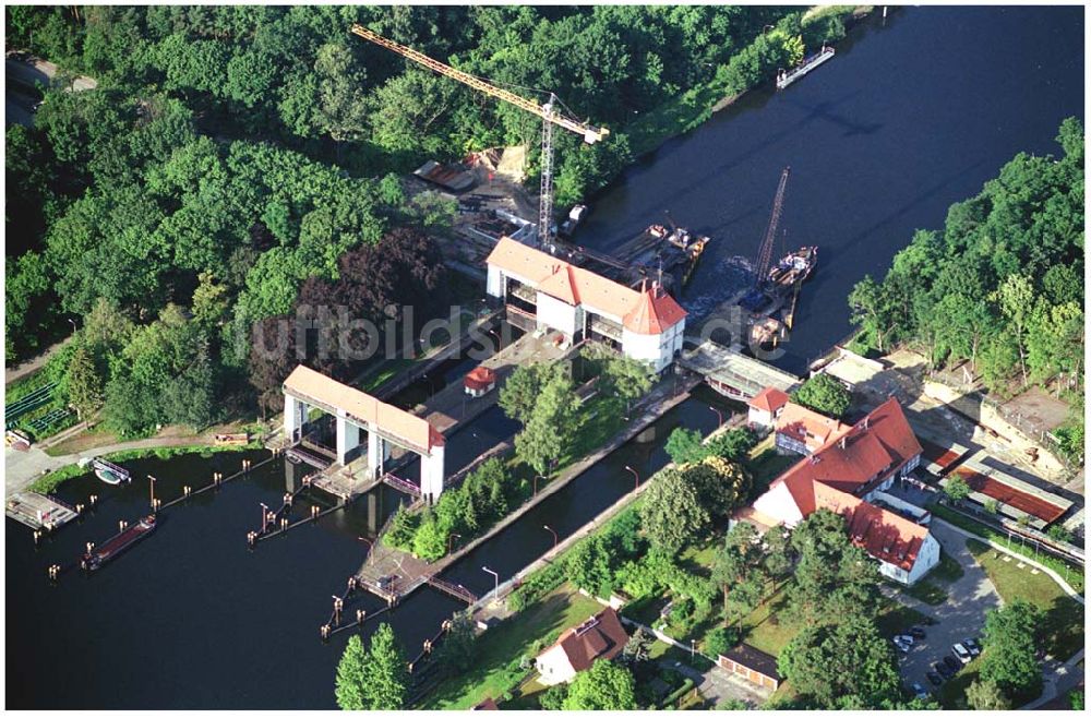 Luftaufnahme Kleinmachnow - Schleuse Klein Machnow