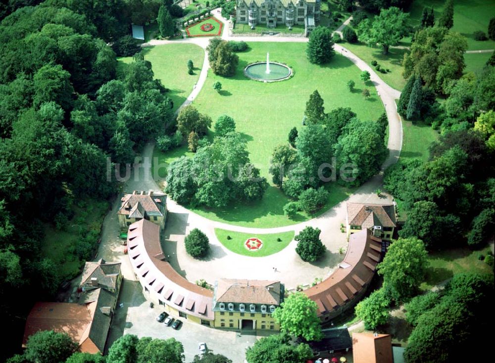 Bad Liebenstein / Thüringen aus der Vogelperspektive: Schloß Altenstein / Thüringen