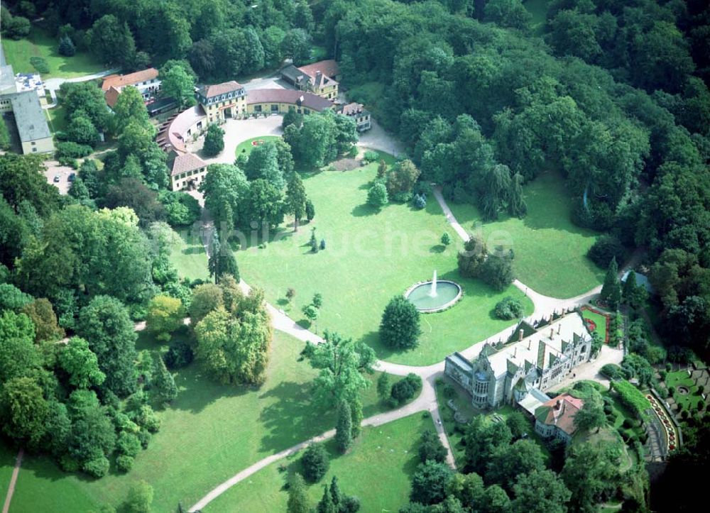 Luftbild Bad Liebenstein / Thüringen - Schloß Altenstein / Thüringen