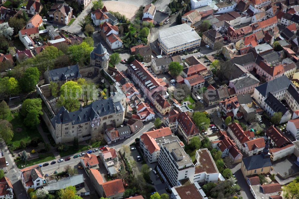 Luftbild Alzey - Schloss Alzey in Alzey, Rheinland-Pfalz