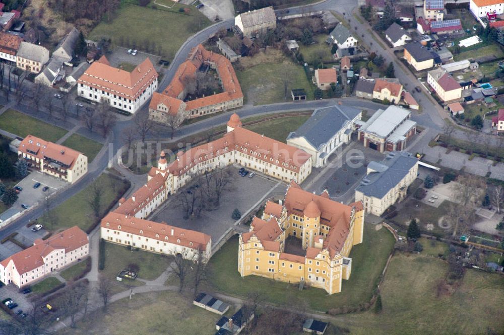 Luftaufnahme Annaburg - Schloss Annaburg in Sachsen-Anhalt