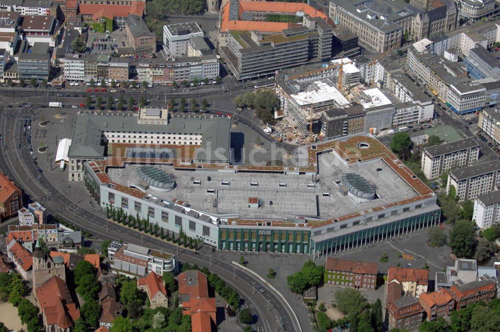 Luftaufnahme Braunschweig - Schloss Arkaden Braunschweig