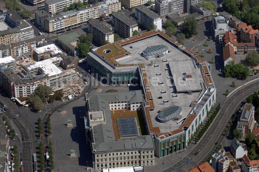 Braunschweig aus der Vogelperspektive: Schloss Arkaden Braunschweig