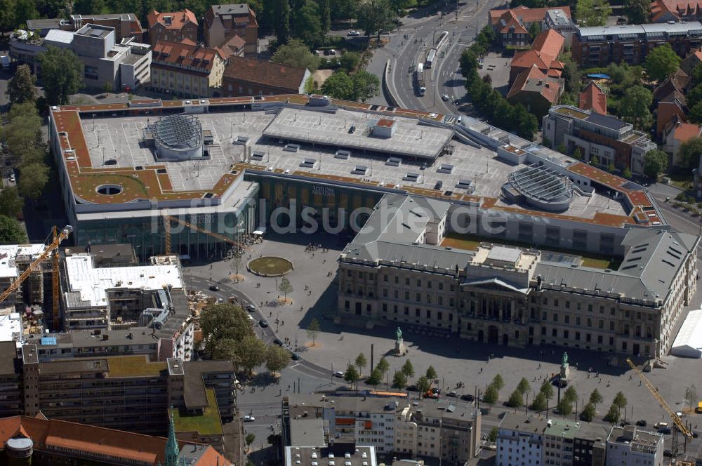 Luftaufnahme Braunschweig - Schloss Arkaden Braunschweig