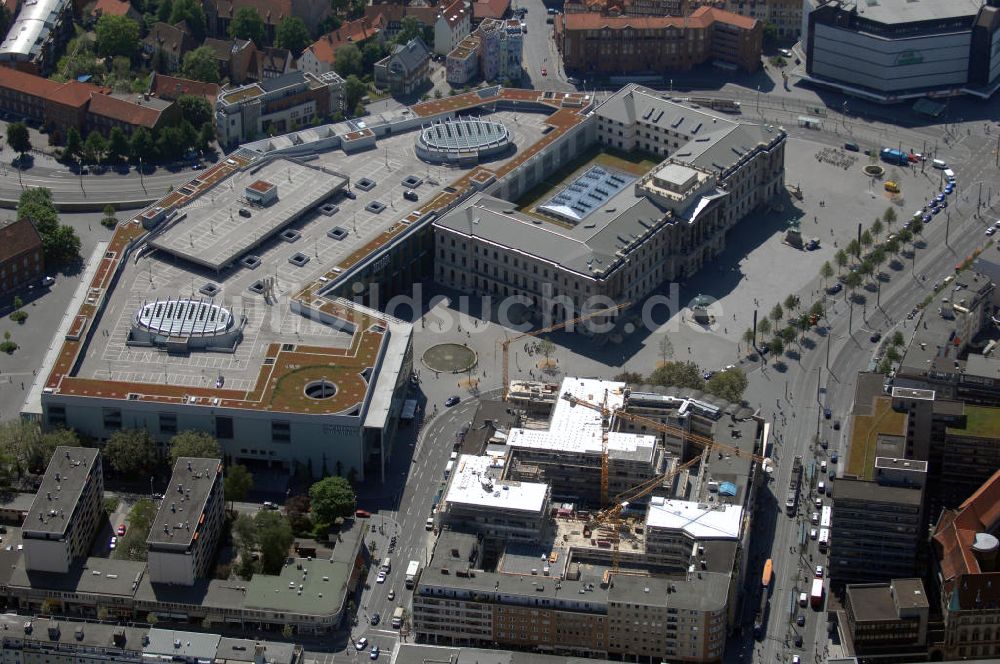 Braunschweig von oben - Schloss Arkaden Braunschweig