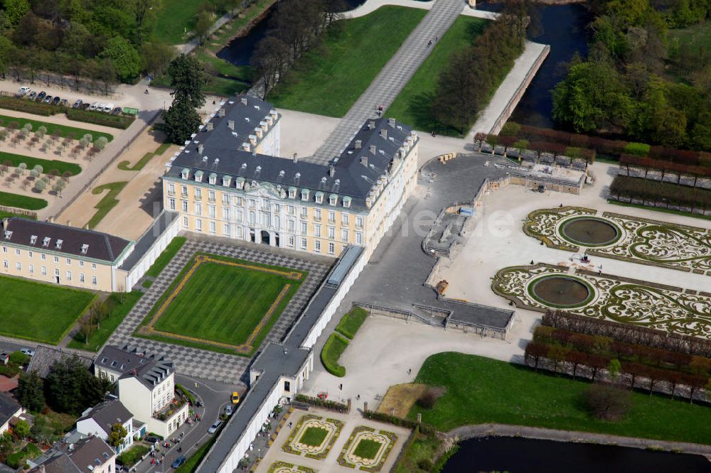 Luftaufnahme Brühl - Schloss Augustusburg Brühl