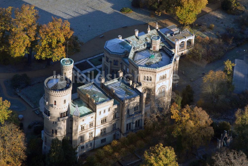 Potsdam aus der Vogelperspektive: Schloss Babelsberg in Potsdam