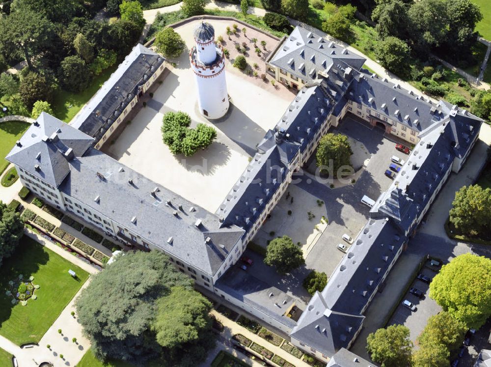 Luftbild Bad Homburg - Schloss Bad Homburg und Schlosspark in Homburg, Hessen