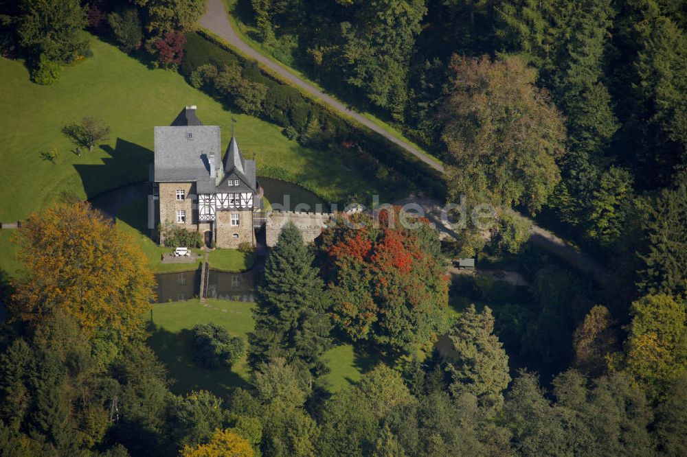 Meinerzhagen aus der Vogelperspektive: Schloss Badinghagen bei Meinerzhagen