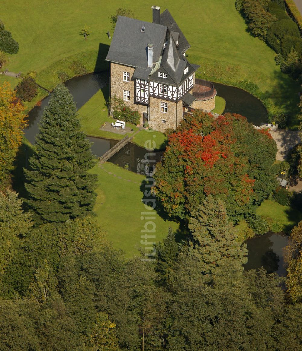 Luftaufnahme Meinerzhagen - Schloss Badinghagen bei Meinerzhagen