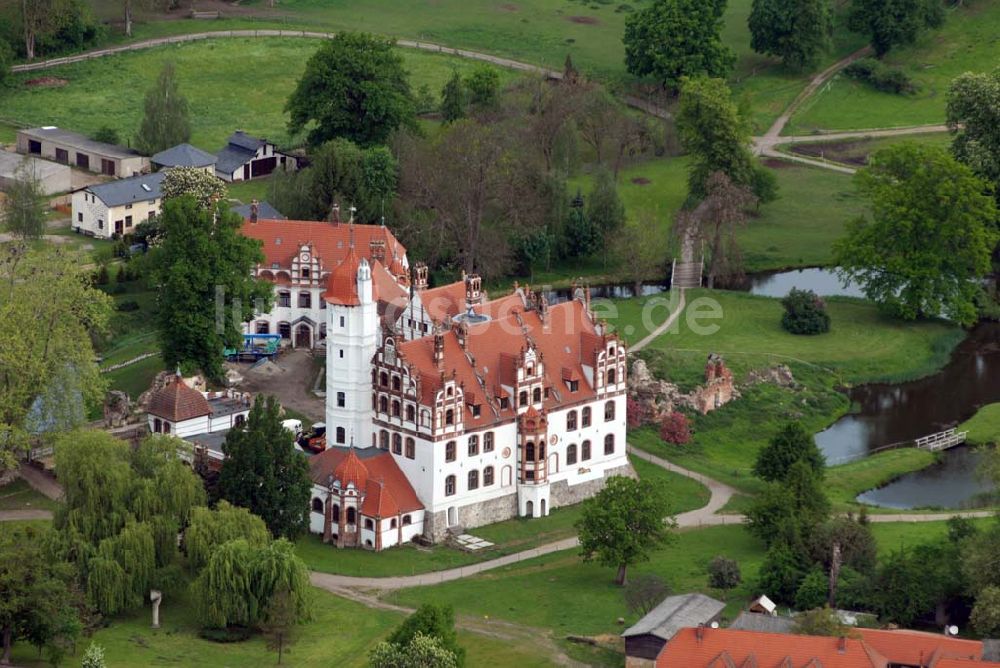 Luftaufnahme Basedow - Schloß Basedow