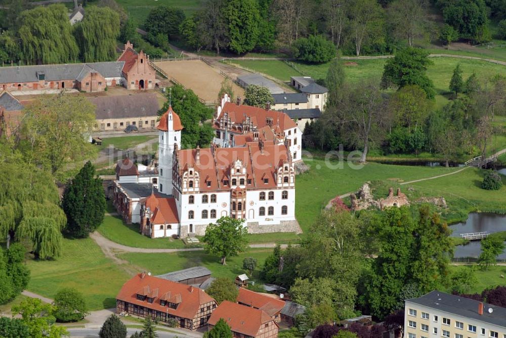 Luftaufnahme Basedow - Schloß Basedow