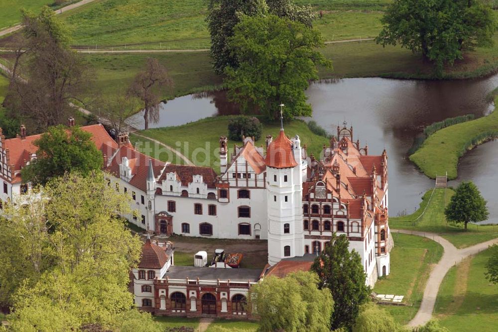 Basedow von oben - Schloß Basedow