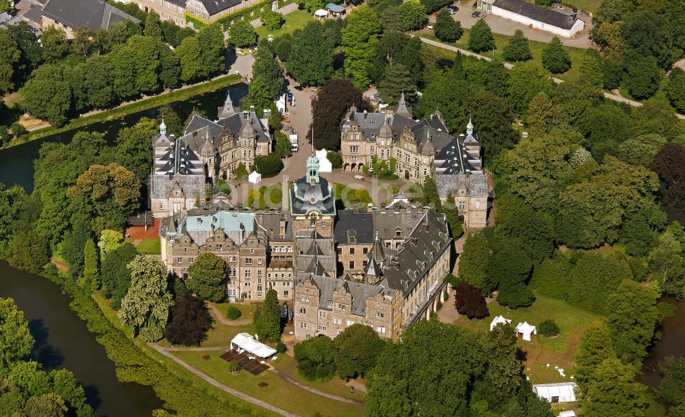 BÜCKEBURG von oben - Schloss Bückeburg in Niedersachsen