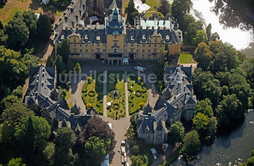 BÜCKEBURG von oben - Schloss Bückeburg in Niedersachsen