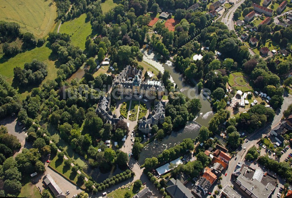 BÜCKEBURG aus der Vogelperspektive: Schloss Bückeburg in Niedersachsen