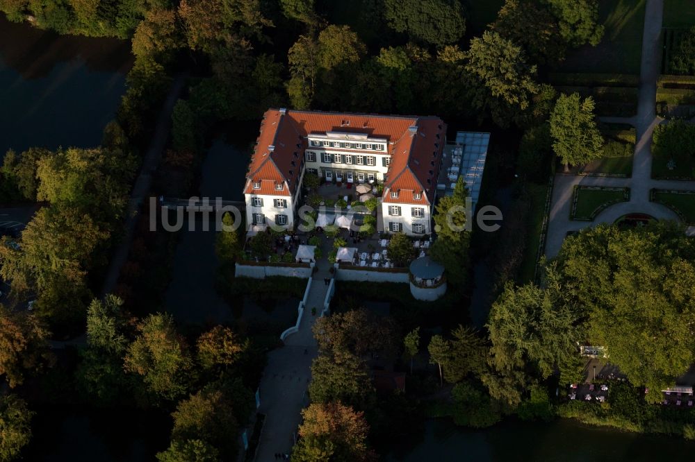 Luftbild Gelsenkirchen - Schloss Berge im Stadtteil Buer in Gelsenkirchen im Bundesland Nordrhein-Westfalen