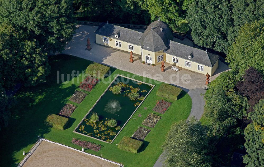 Luftbild Bad Berleburg - Schloss Berleburg und Schlosspark