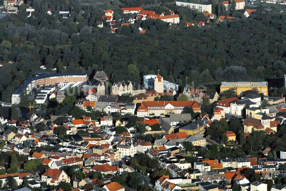 Luftbild Bernburg - Schloss Bernburg