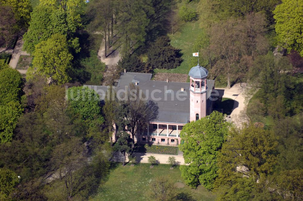 Luftbild Berlin - Schloß Biesdorf in Berlin