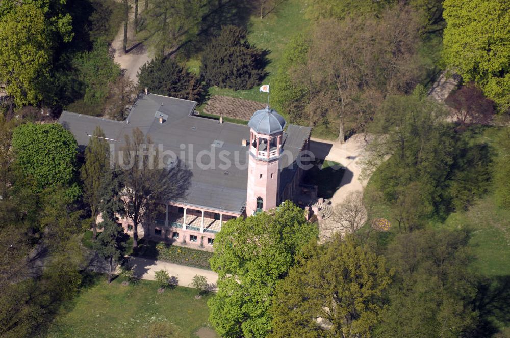 Luftaufnahme Berlin - Schloß Biesdorf in Berlin