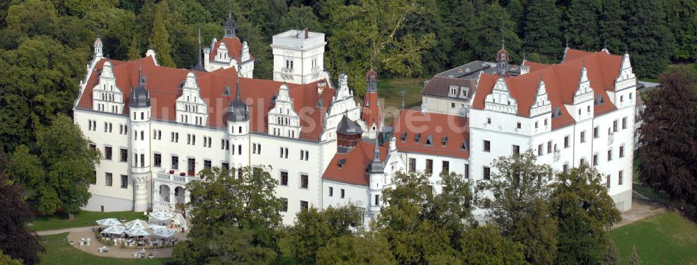 Boitzenburg aus der Vogelperspektive: Schloß Boitzenburg