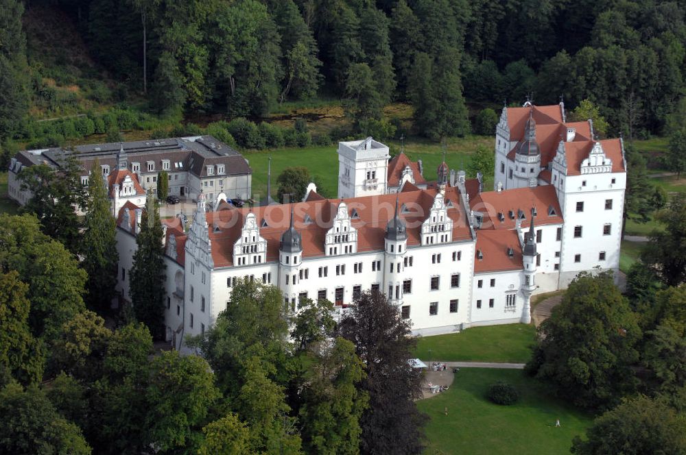 Boitzenburg von oben - Schloß Boitzenburg