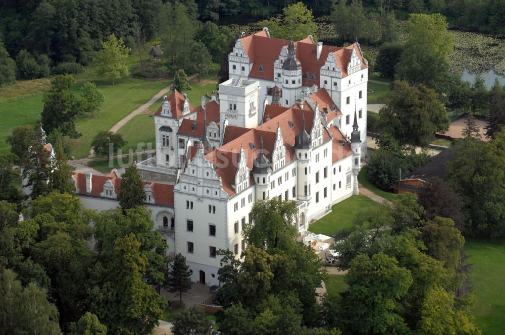 Boitzenburg aus der Vogelperspektive: Schloß Boitzenburg