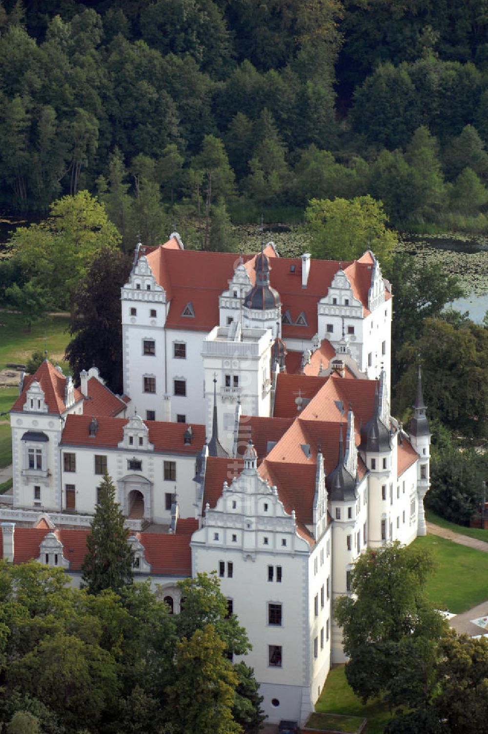 Luftaufnahme Boitzenburg - Schloß Boitzenburg