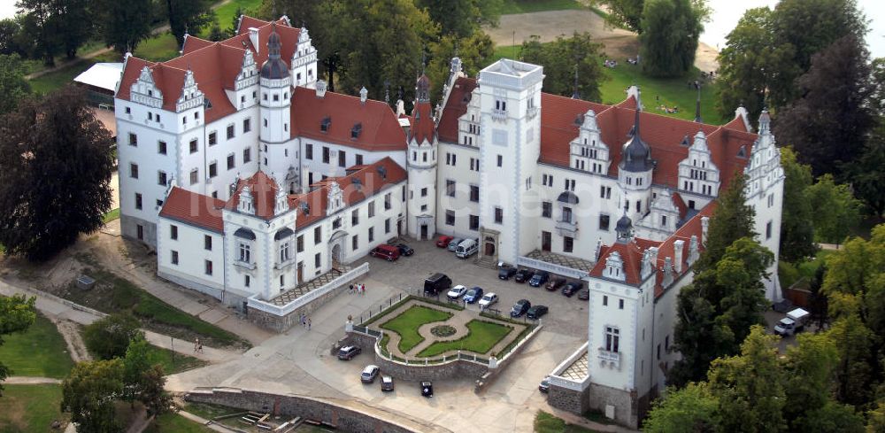 Boitzenburg aus der Vogelperspektive: Schloß Boitzenburg