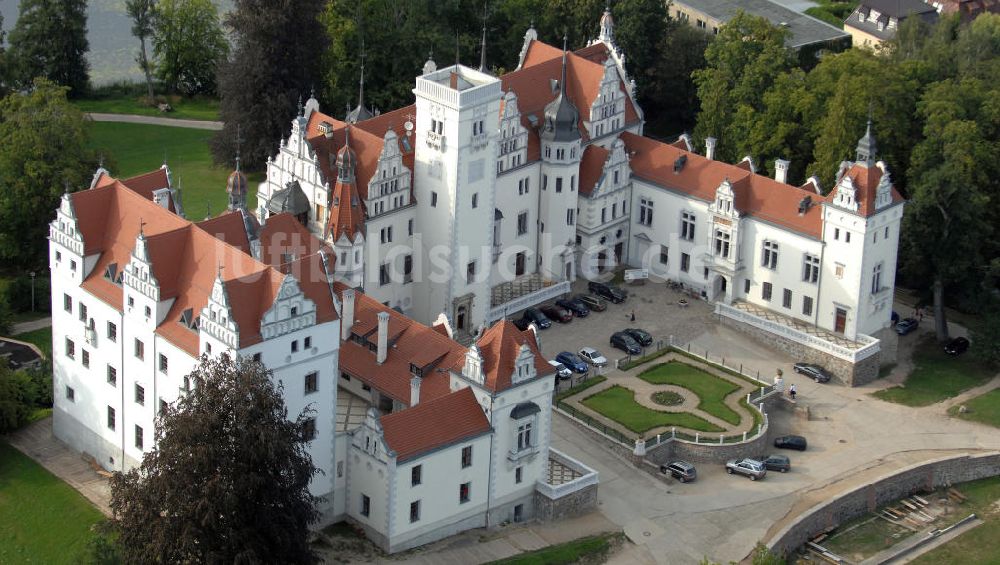 Boitzenburg von oben - Schloß Boitzenburg