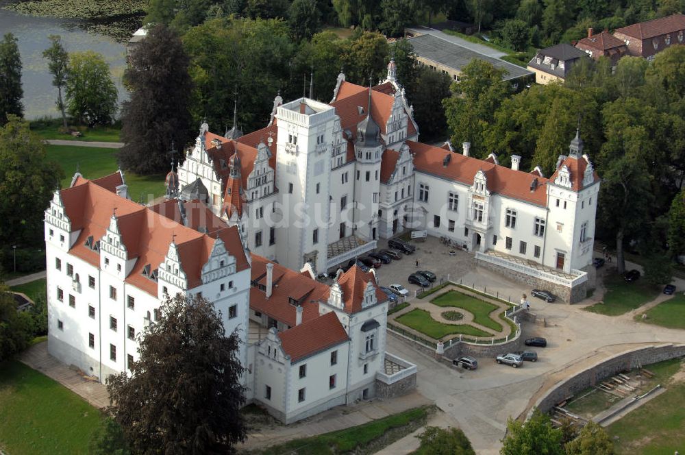 Boitzenburg aus der Vogelperspektive: Schloß Boitzenburg