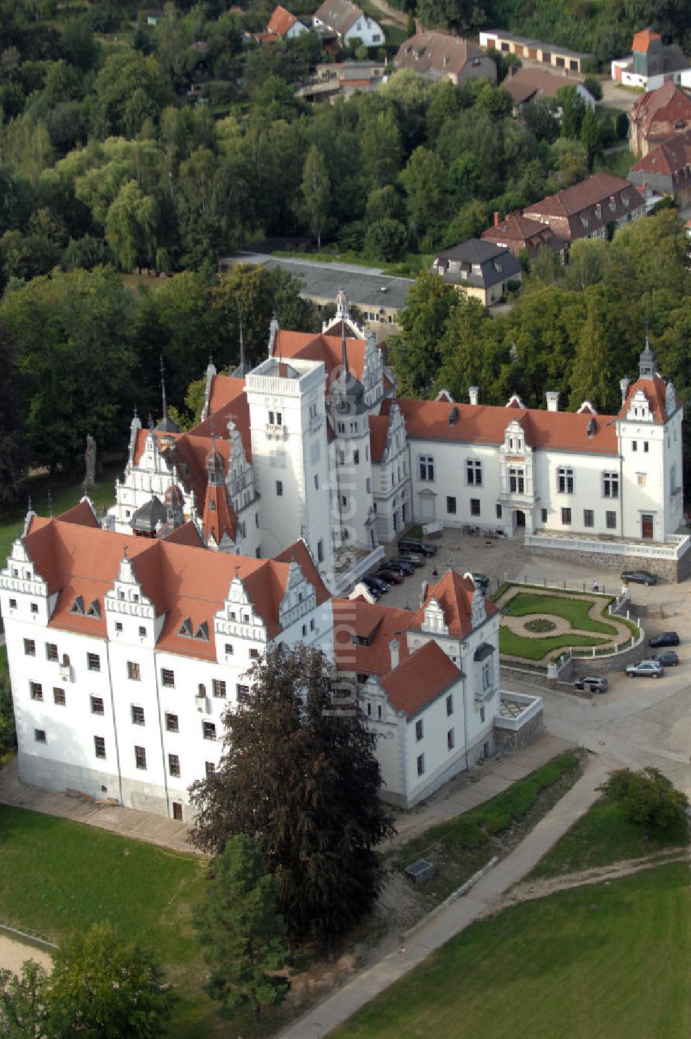 Luftbild Boitzenburg - Schloß Boitzenburg