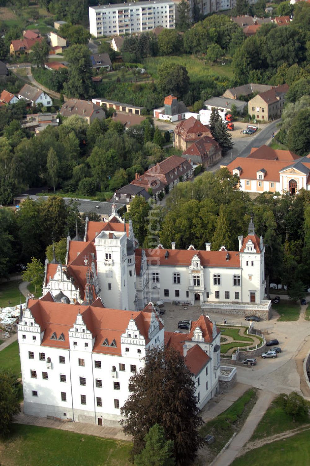 Luftaufnahme Boitzenburg - Schloß Boitzenburg