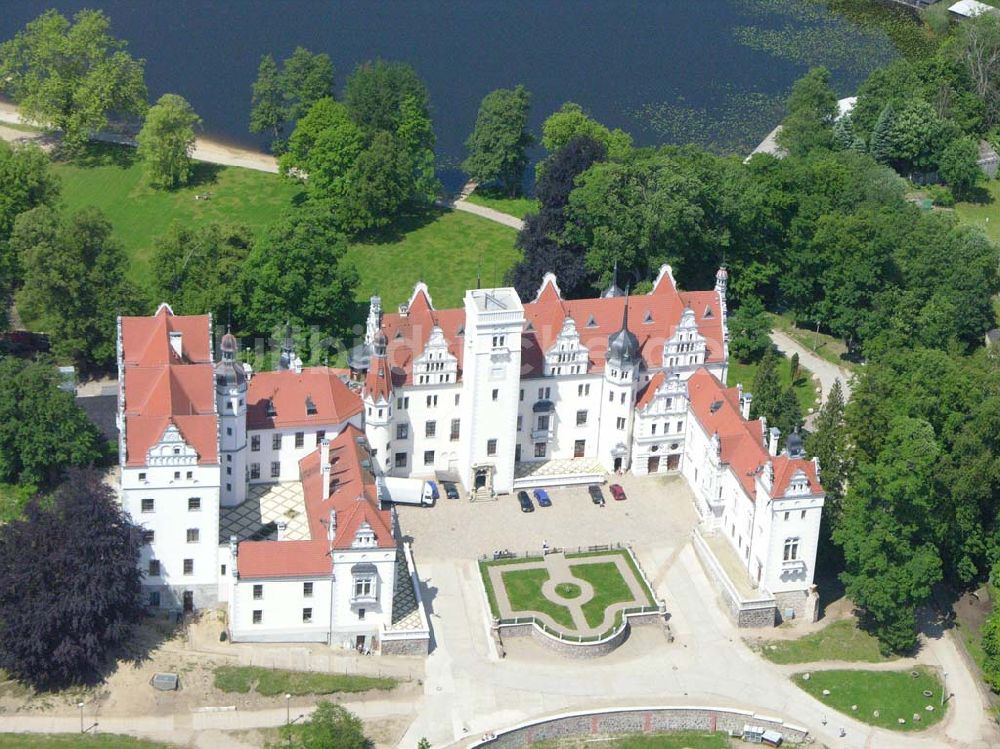 Boitzenburg aus der Vogelperspektive: Schloß Boitzenburg