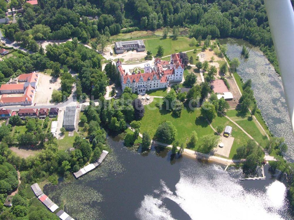 Boitzenburg aus der Vogelperspektive: Schloß Boitzenburg