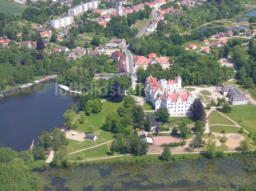 Boitzenburg aus der Vogelperspektive: Schloß Boitzenburg