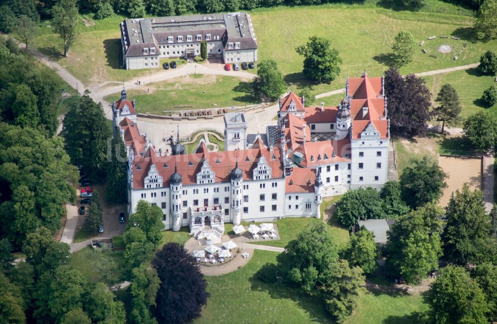 Luftbild Boitzenburg - Schloss Boitzenburg im Boitzenburger Land in der Uckermark im Bundesland Brandenburg