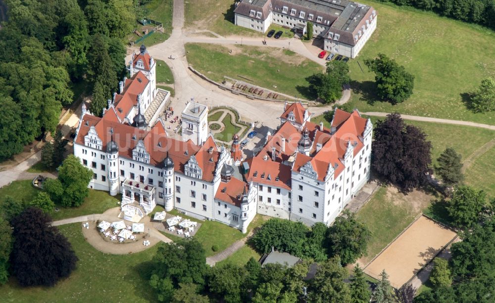 Luftaufnahme Boitzenburg - Schloss Boitzenburg im Boitzenburger Land in der Uckermark im Bundesland Brandenburg