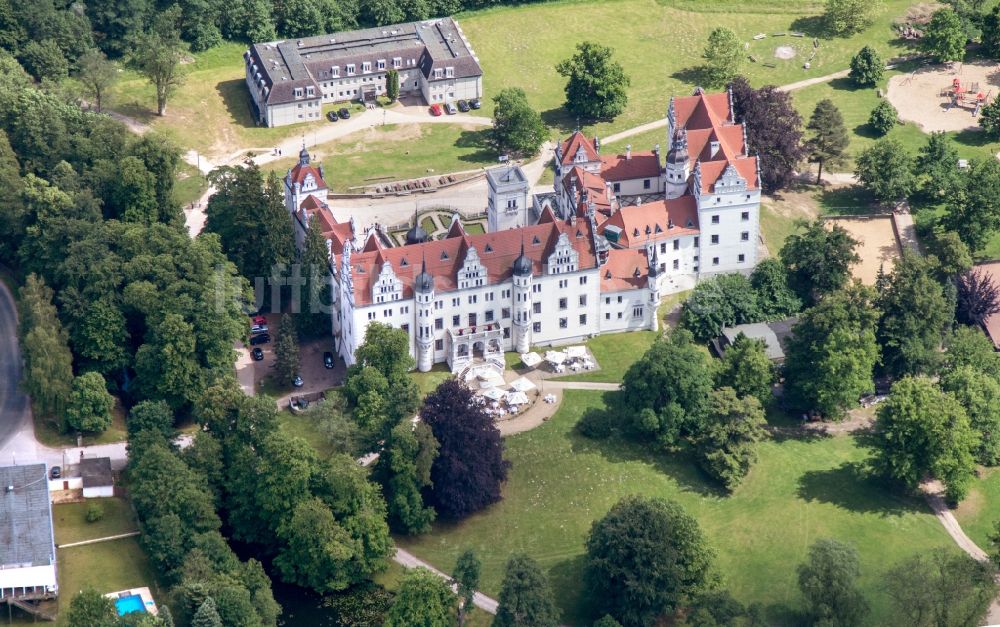 Luftbild Boitzenburg - Schloss Boitzenburg im Boitzenburger Land in der Uckermark im Bundesland Brandenburg