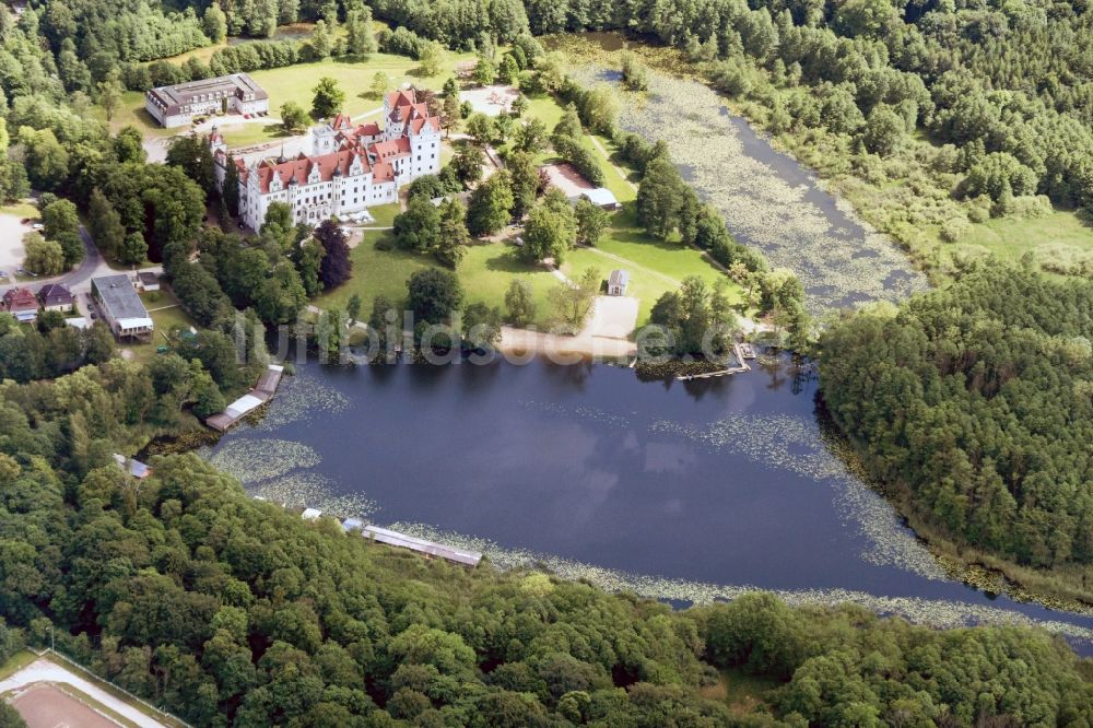 Luftaufnahme Boitzenburg - Schloss Boitzenburg im Boitzenburger Land in der Uckermark im Bundesland Brandenburg